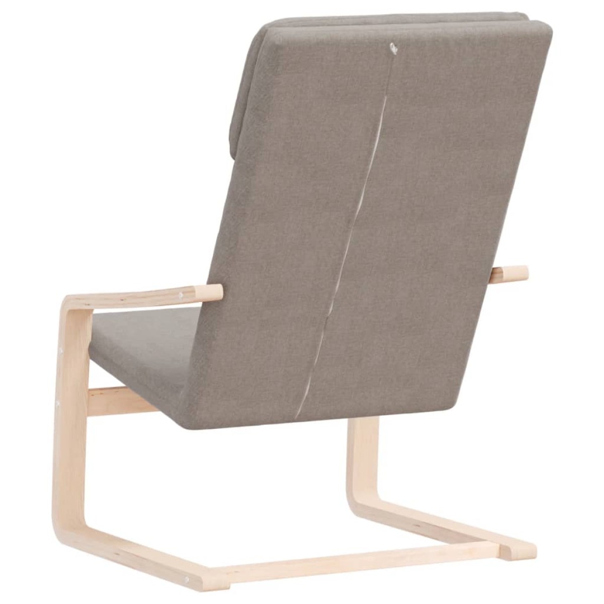 vidaXL Πολυθρόνα Relax Taupe Υφασμάτινη