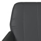 vidaXL Πολυθρόνα Μαύρη 61 x 78 x 80 εκ. από Συνθετικό Δέρμα