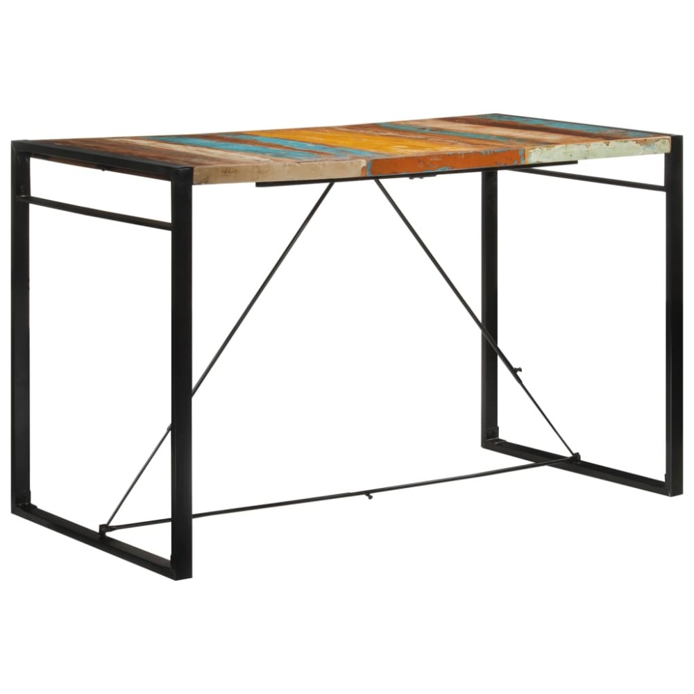 vidaXL Τραπέζι Μπαρ 175 x 90 x 110 εκ. από Μασίφ Ανακυκλωμένο Ξύλο