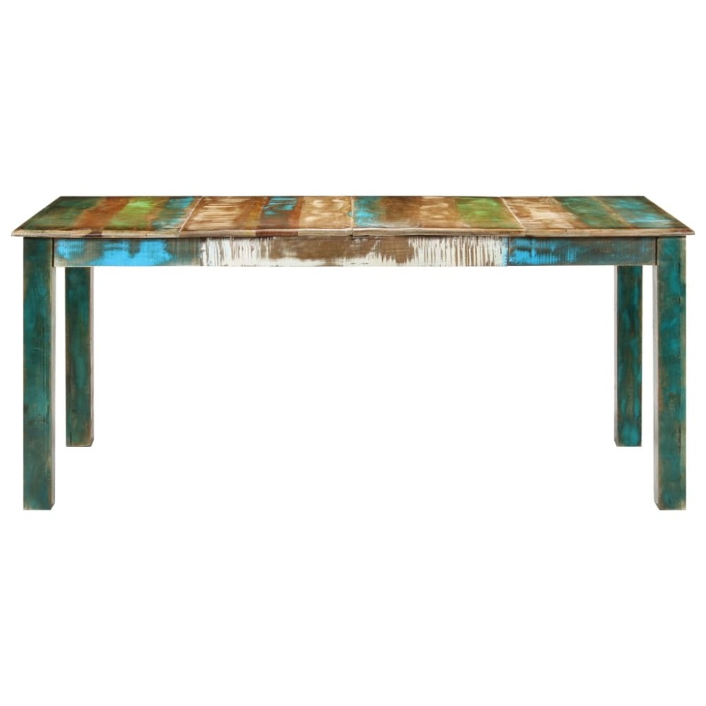 vidaXL Τραπεζαρία 180 x 90 x 76 εκ. από Μασίφ Ανακυκλωμένο Ξύλο