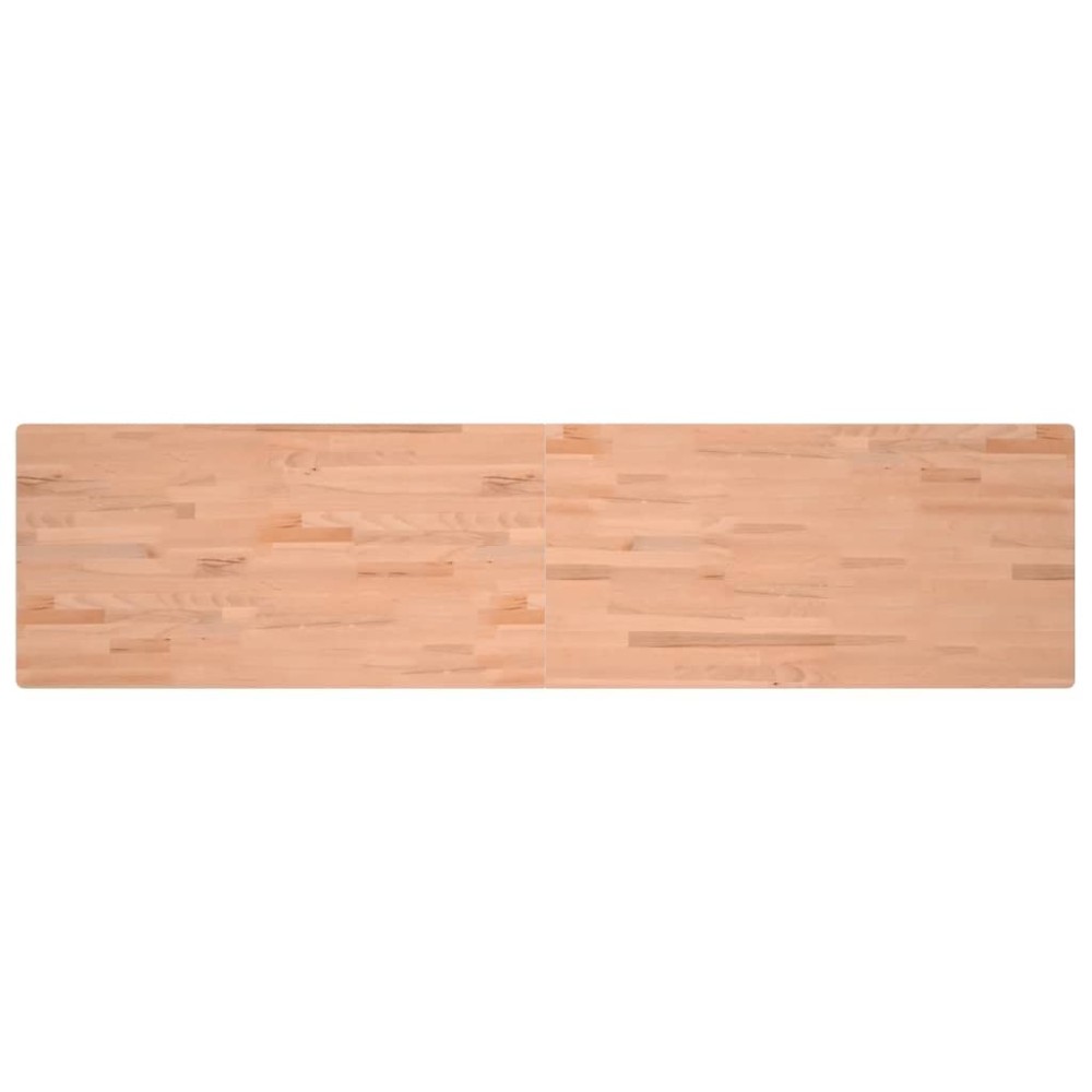 vidaXL Επιφάνεια Γραφείου 220 x 55 x 2,5 εκ. από Μασίφ Ξύλο Οξιάς