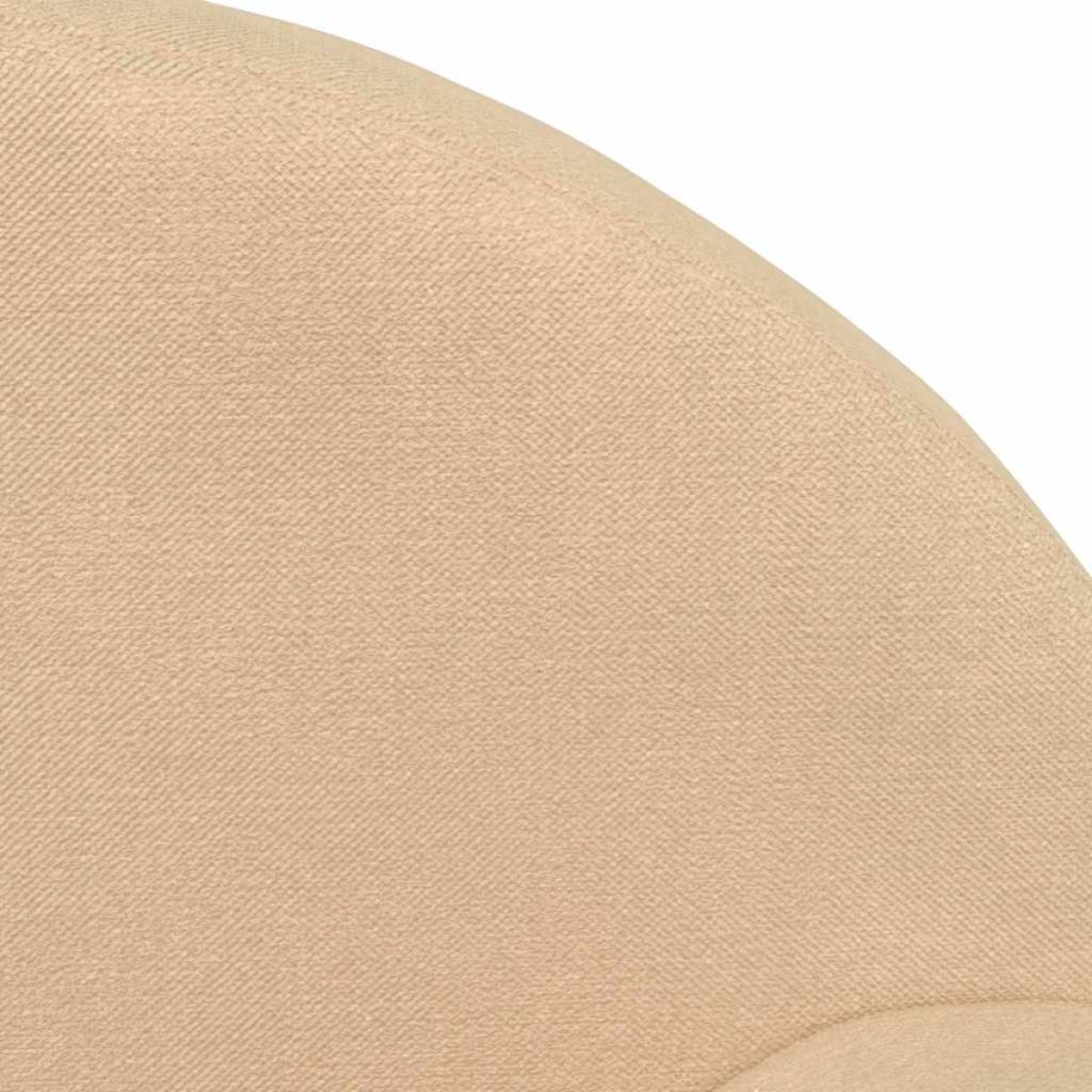 vidaXL Παιδικός Καναπές Διθέσιος Κρεμ Μαλακός Λούτρινος