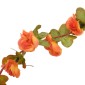 vidaXL Γιρλάντες Λουλουδιών Τεχνητές 6 τεμ. Πορτοκαλί 250 εκ.
