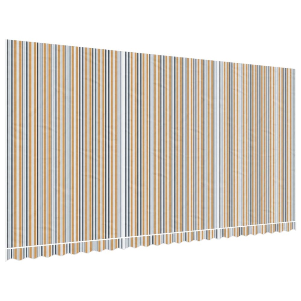 vidaXL Τεντόπανο Ανταλλακτικό Ριγέ Πολύχρωμο 6 x 3 μ.