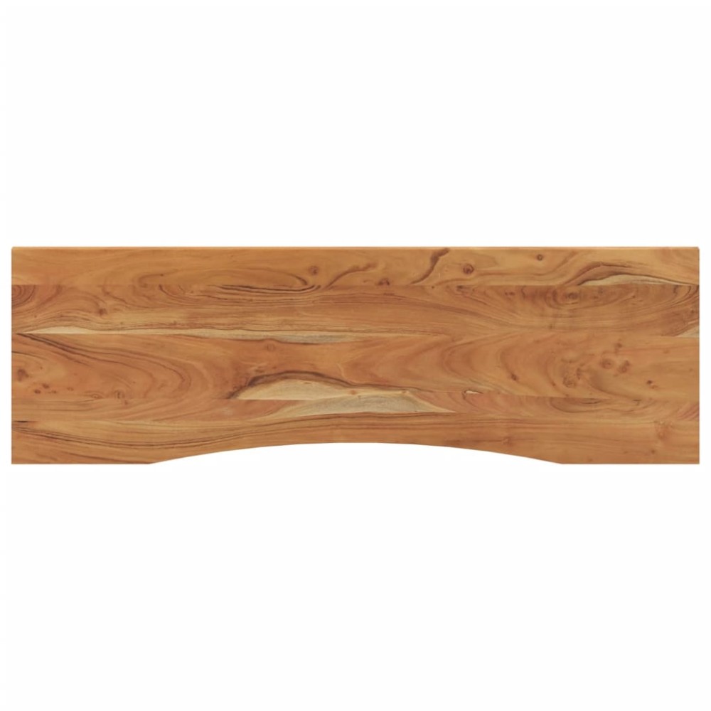 vidaXL Επιφάνεια Γραφείου Ορθογώνια 140x50x2,5 εκ. Μασίφ Ξύλο Ακακίας