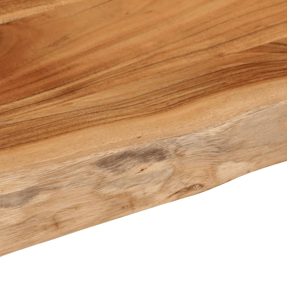 vidaXL Επιφάνεια Τραπεζιού Ορθογώνια 110x40x3,8 εκ. Μασίφ Ξύλο Ακακίας