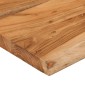 vidaXL Επιφάνεια Τραπεζιού Ορθογώνια 110x40x3,8 εκ. Μασίφ Ξύλο Ακακίας