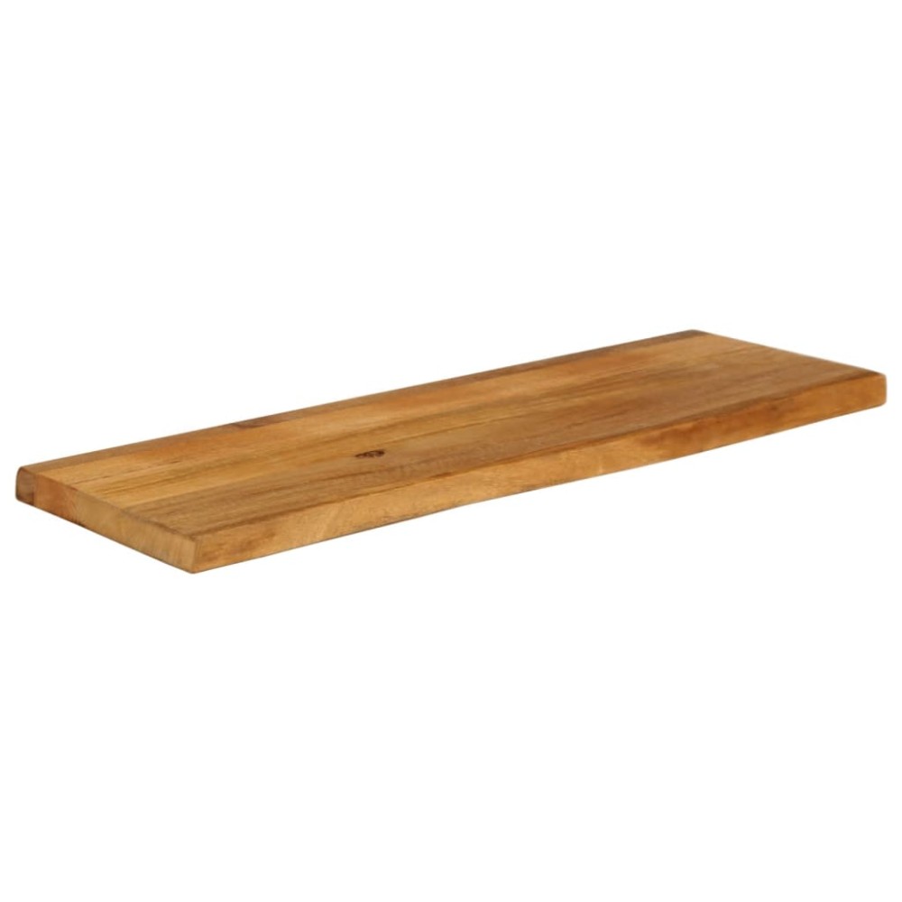vidaXL Επιφάνεια Τραπεζιού 110x20x3,8 εκ. Live Edge Μασίφ Ξύλο Μάνγκο