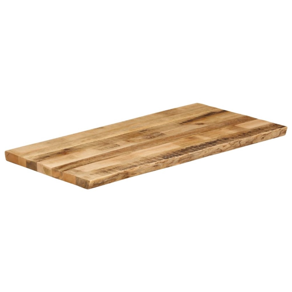 vidaXL Επιφάνεια Τραπεζιού 120x60x3,8 εκ. Live Edge Μασίφ Ξύλο Μάνγκο