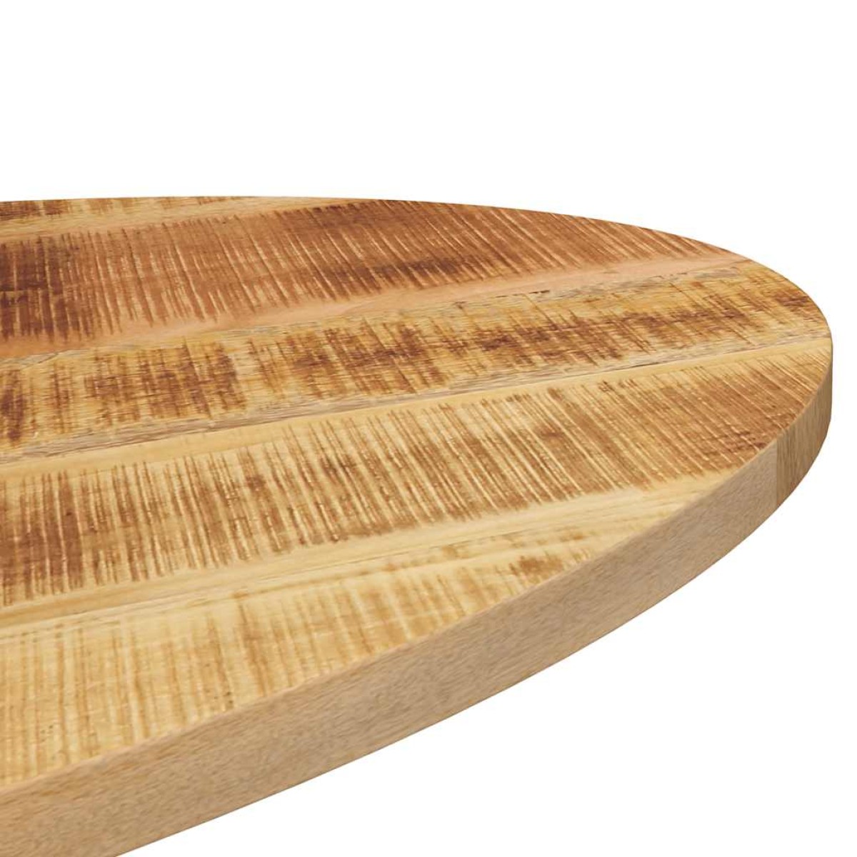 vidaXL Επιφάνεια Τραπεζιού Οβάλ 110x40x3,8 εκ. Μασίφ Ξύλο Μάνγκο