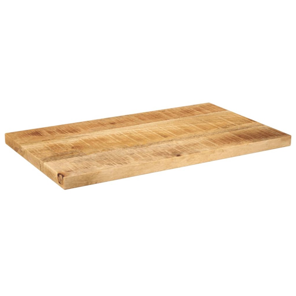 vidaXL Επιφάνεια Τραπεζιού Ορθογώνια 60x20x3,8 εκ. από Μασίφ Ξύλο Ακατέργαστου Μάνγκο