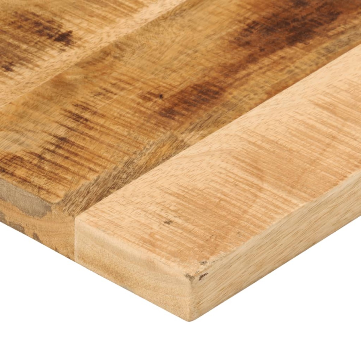 vidaXL Επιφάνεια Τραπεζιού Ορθογώνια 100x20x3,8 εκ. από Μασίφ Ξύλο και Ακατέργαστο Μάνγκο