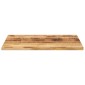 vidaXL Επιτραπέζια επιφάνεια 90x80x3,8 cm Ορθογώνια από μασίφ ξύλο