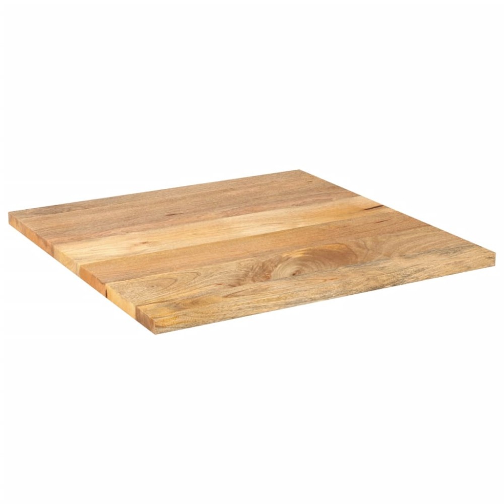 vidaXL Επιφάνεια Τραπεζιού Τετράγωνη 80x80x2,5 εκ. Μασίφ Ξύλο Μάνγκο