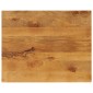 vidaXL Επιτραπέζια επιφάνεια 110x80x2,5 cm Ορθογώνια από μασίφ ξύλο