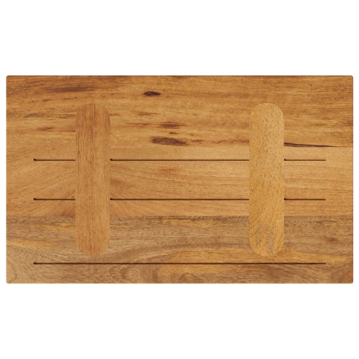 vidaXL Επιφάνεια Τραπεζιού Ορθογώνια 50x20x3,8 εκ. από Μασίφ Ξύλο Μάνγκο