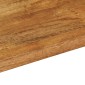 vidaXL Επιφάνεια Τραπεζιού Ορθογώνια 110x20x3,8 εκ. από Μασίφ Ξύλο Μάνγκο