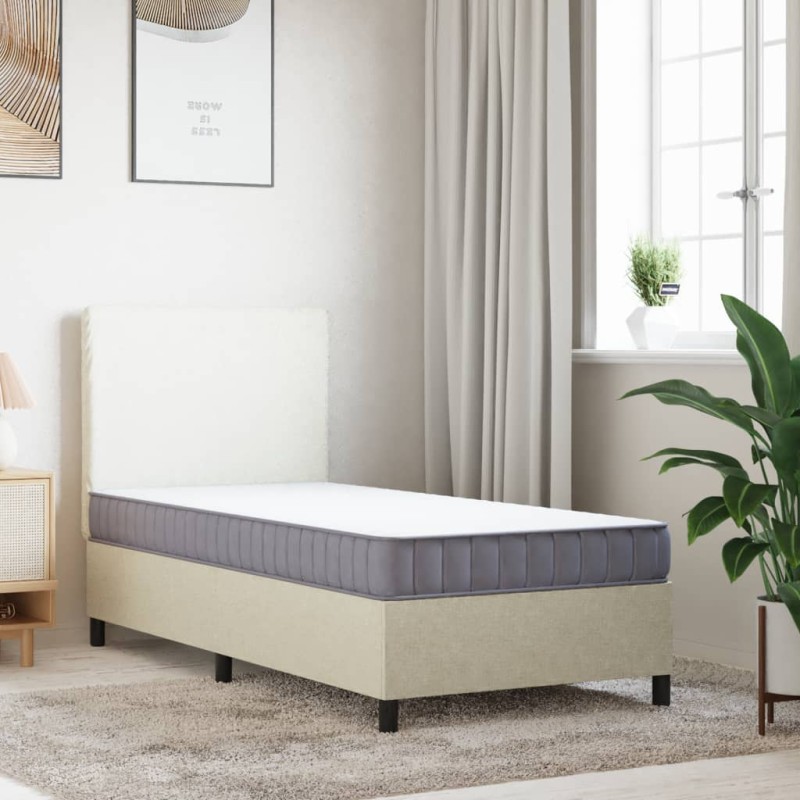 vidaXL Στρώμα Αφρού Medium Soft 90x190 εκ. Μονό