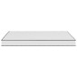 vidaXL Στρώμα Αφρού Medium Soft 160x200 εκ.