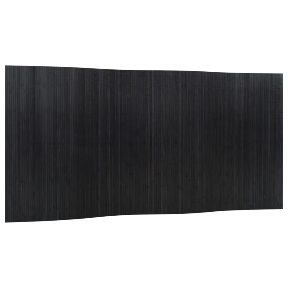 vidaXL Διαχωριστικό Δωματίου Μαύρο 165 x 400 εκ. από Μπαμπού
