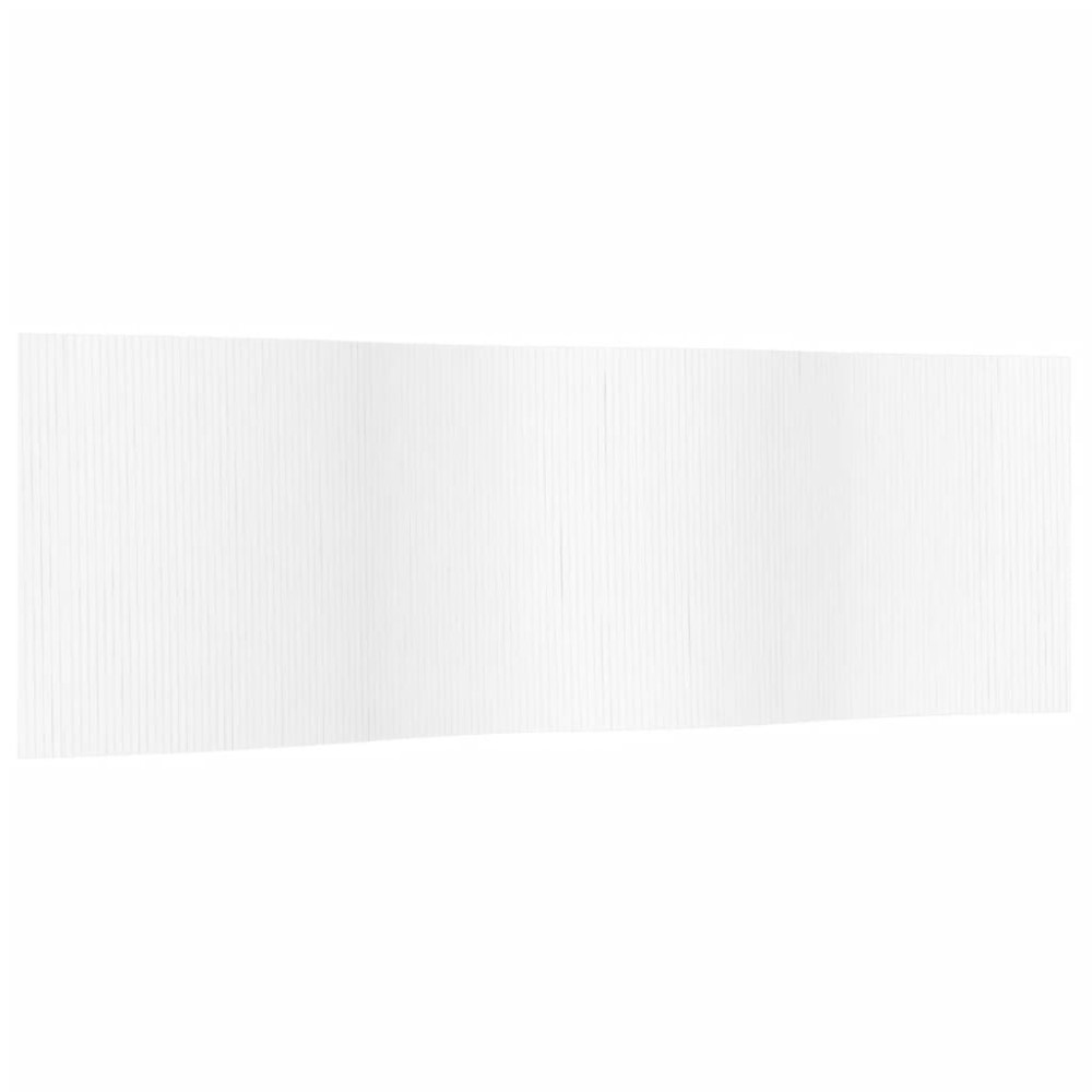 vidaXL Διαχωριστικό Δωματίου Λευκό 165 x 600 εκ. από Μπαμπού
