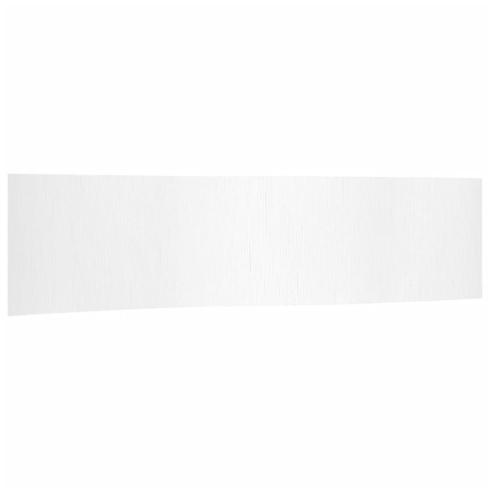 vidaXL Διαχωριστικό Δωματίου Λευκό 165 x 800 εκ. από Μπαμπού