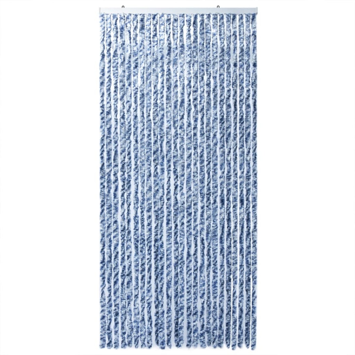 vidaXL Σήτα Εντόμων Μπλε / Λευκό 100 x 230 εκ. από Σενίλ