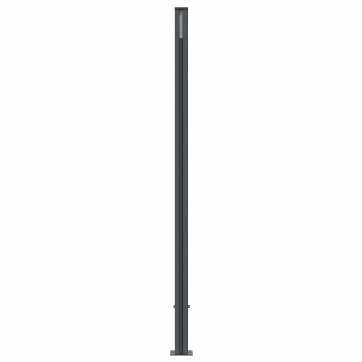 vidaXL Πάνελ Περίφραξης με 2 Στύλους Γκρι 180 x 186 εκ. από WPC