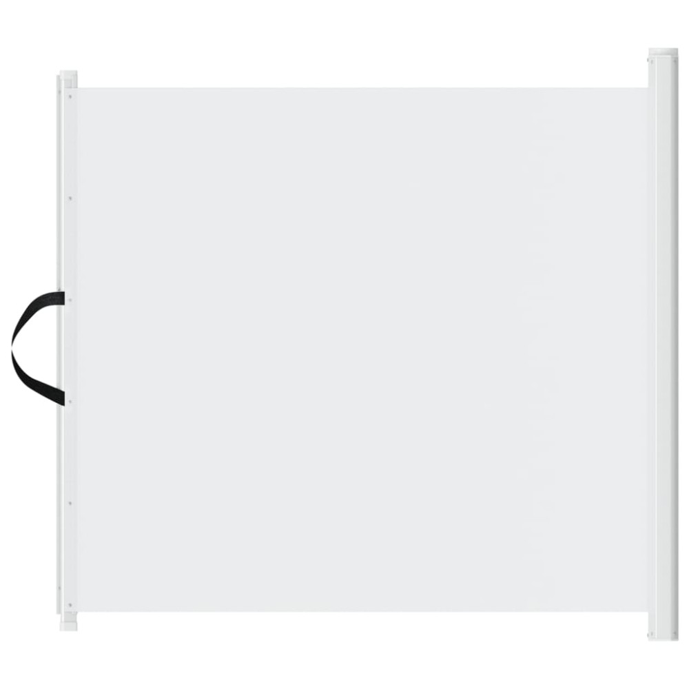 vidaXL Πόρτα για Κατοικίδια Ανασυρόμενη Λευκό 82,5 x 125 εκ.