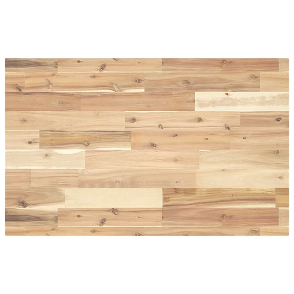 vidaXL Επιφάνεια Γραφείου Ορθογώνια 160x50x4 εκ. Μασίφ Ξύλο Ακακίας