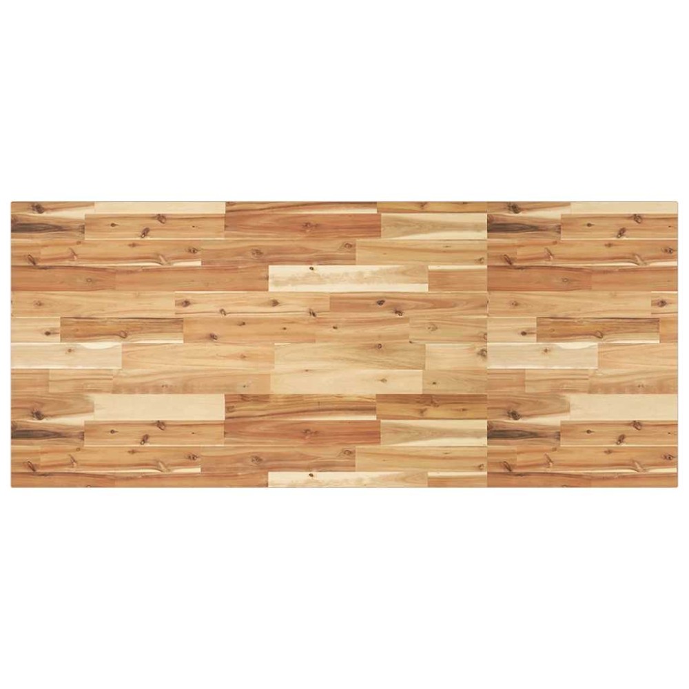 vidaXL Επιφάνεια Γραφείου Ορθογώνια 120x60x2 εκ. Μασίφ Ξύλο Ακακίας