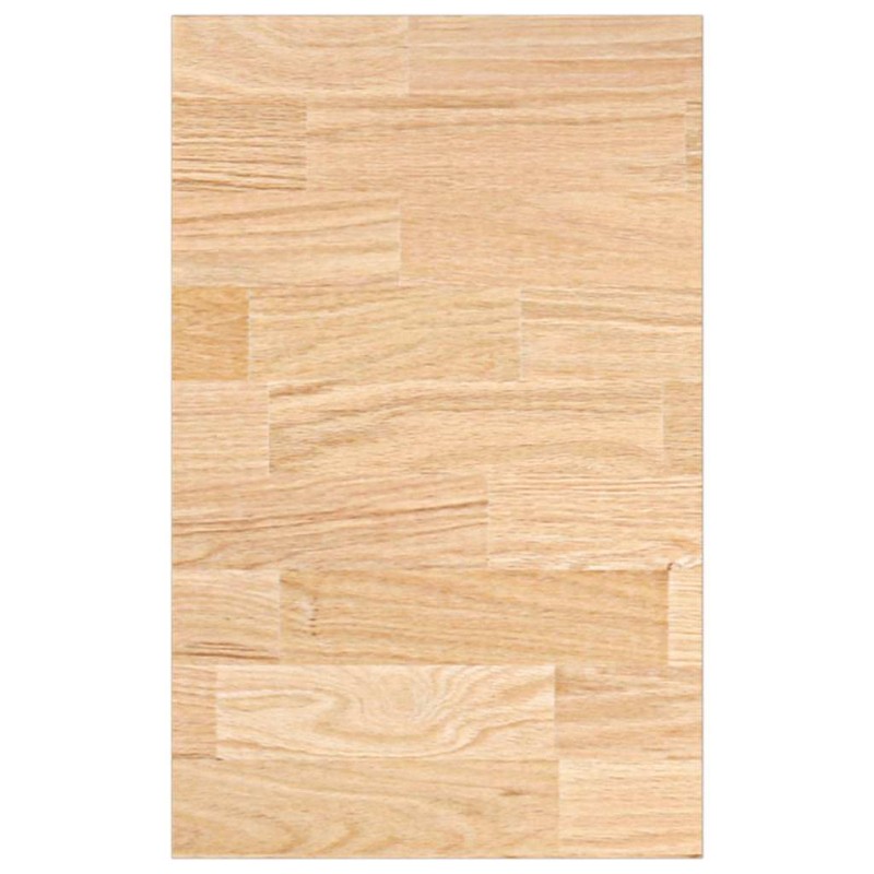 vidaXL πάγκος εργασίας κουζίνας 40x63,5x2,7 εκ.στερεό δρυς ορθογώνιο