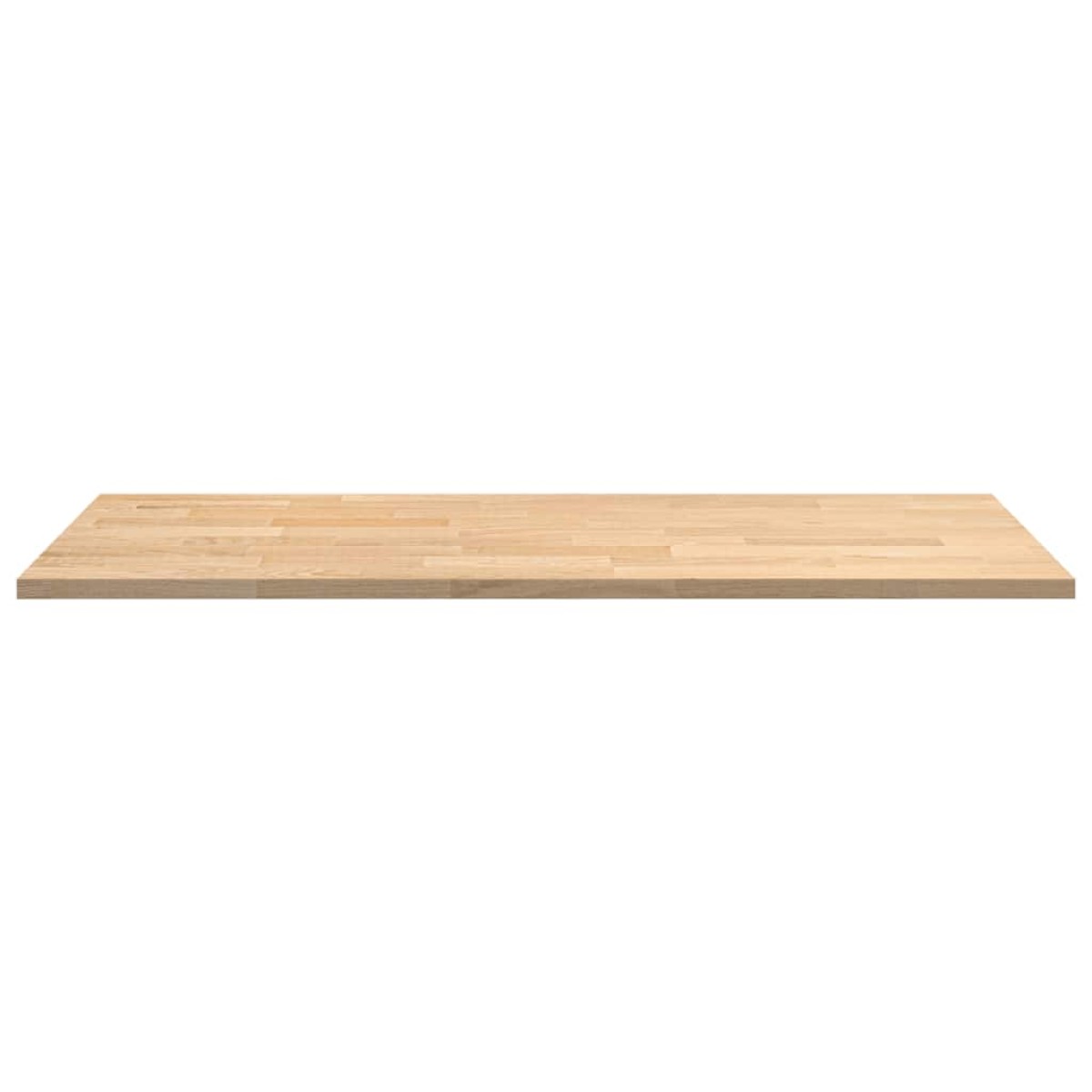 vidaXL πάγκος εργασίας κουζίνας 140x63,5x2,7 εκ. στερεό δρυς ορθογώνιο