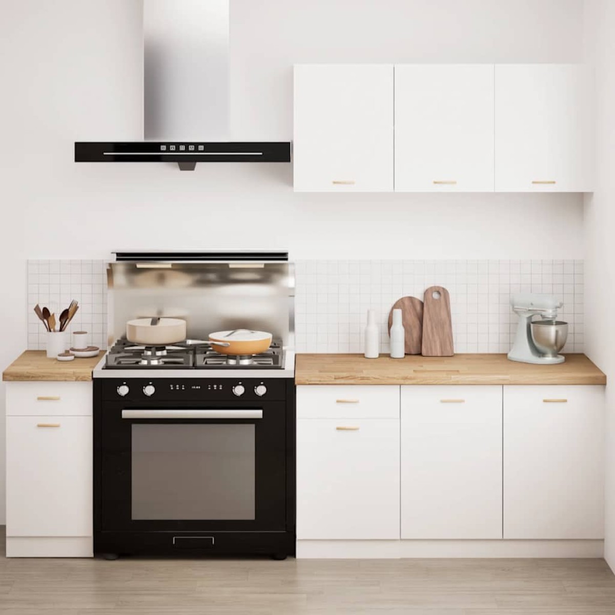 vidaXL πάγκος εργασίας κουζίνας 140x63,5x4 εκ. στερεό δρυς ορθογώνιο
