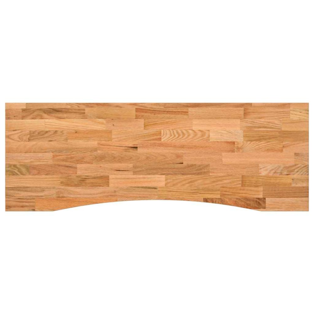 vidaXL Επιφάνεια Τραπεζιού Ορθογώνιος 140x60x2,5 εκ. Μασίφ Ξύλο Δρυός