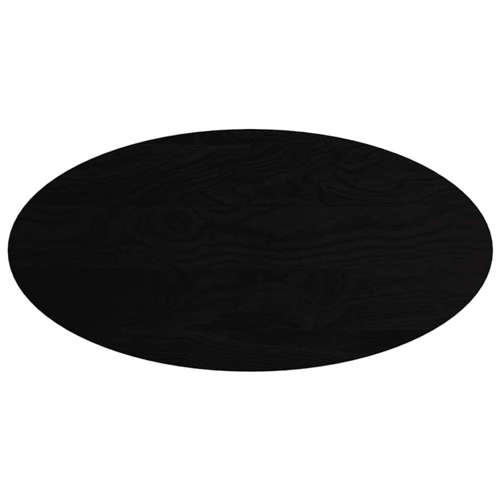 vidaXL Επιτραπέζια επιφάνεια Σκούρο Καφέ 120x60x4 εκ. Ξύλο Δρυός Οβάλ