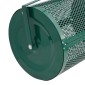 vidaXL Μηχάνημα Διανομής 75L Κομπόστ Ø40 x 60 εκ. Ατσάλινο