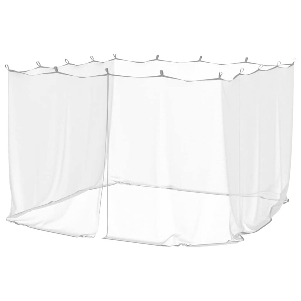 vidaXL Σήτα Κουνουπιών Εξωτερικού Χώρου 220 Mesh Λευκή 300x300x200 εκ.