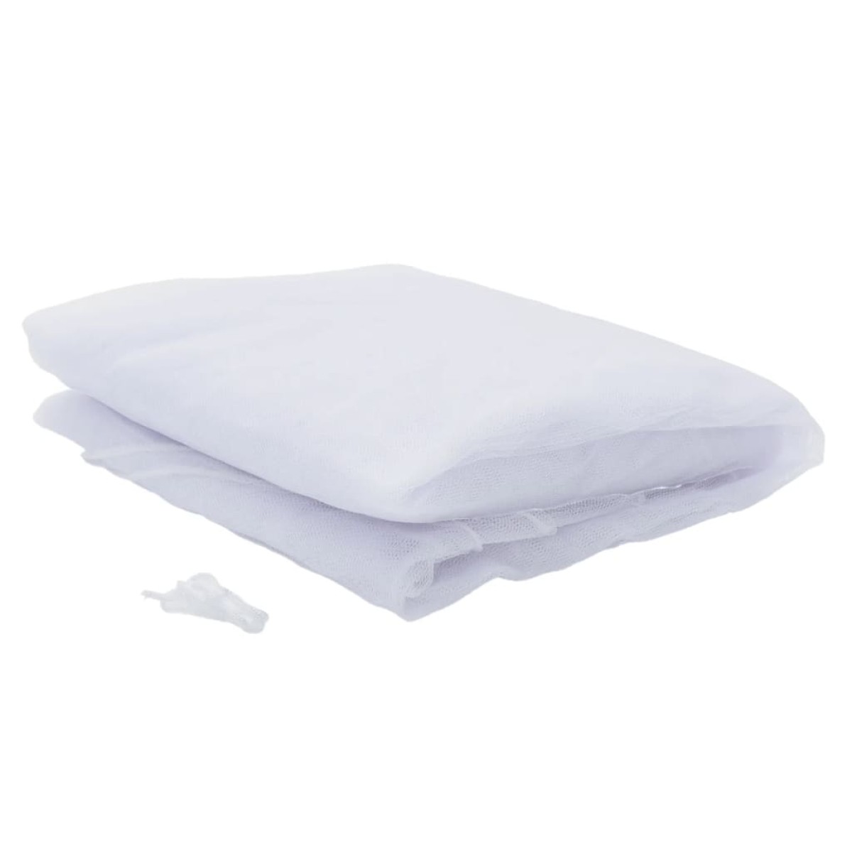 vidaXL Κουνουπιέρα για Ομπρέλα 220 Λευκή Φ300x230 εκ. από Δίχτυ