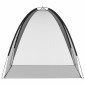 vidaXL Κουνουπιέρα Mongolia με Πόρτες 200Δίχτυ Μαύρη 200x150x140 εκ.