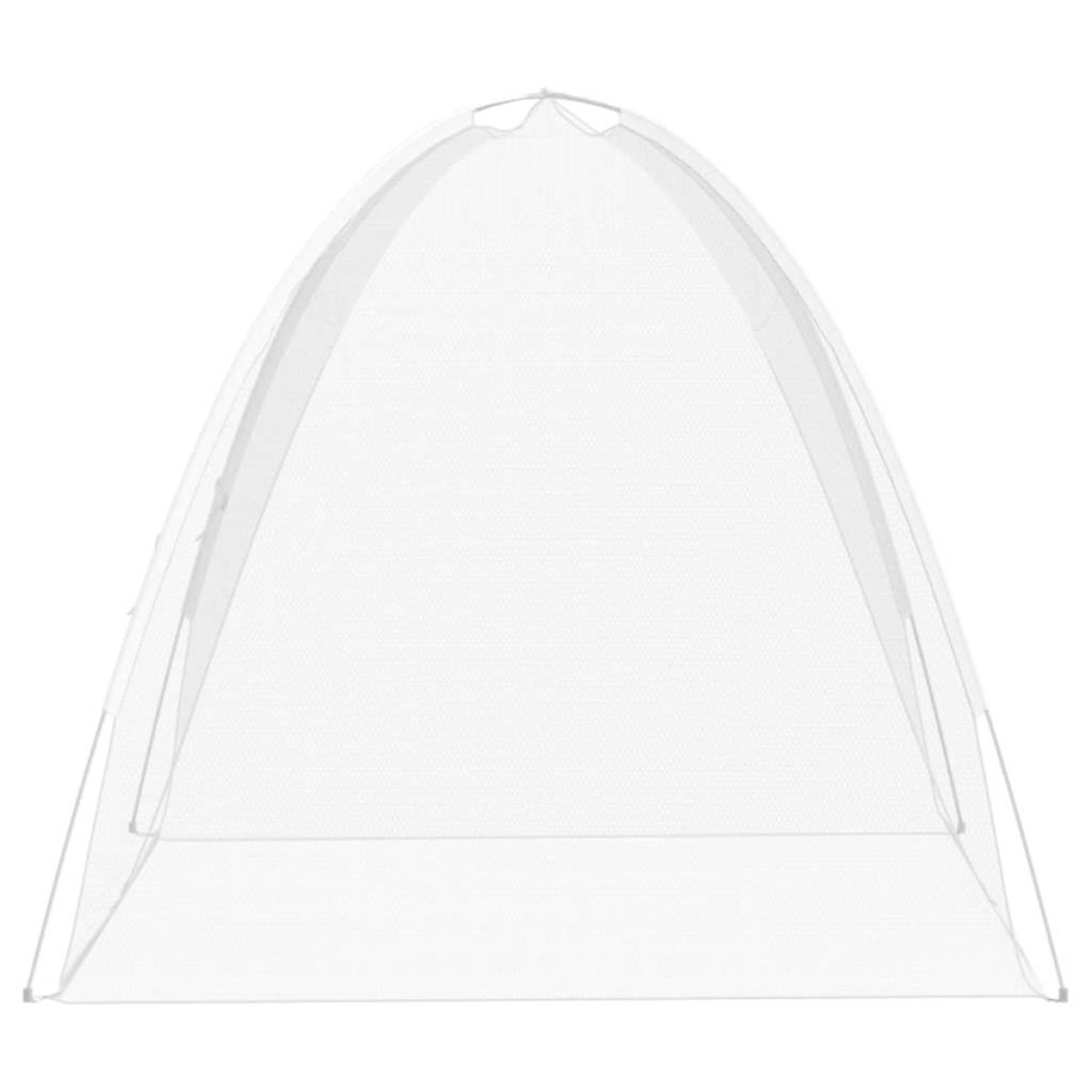 vidaXL Κουνουπιέρα Mongolia με Πόρτες 200 Δίχτυ Λευκό 200x150x140 εκ.