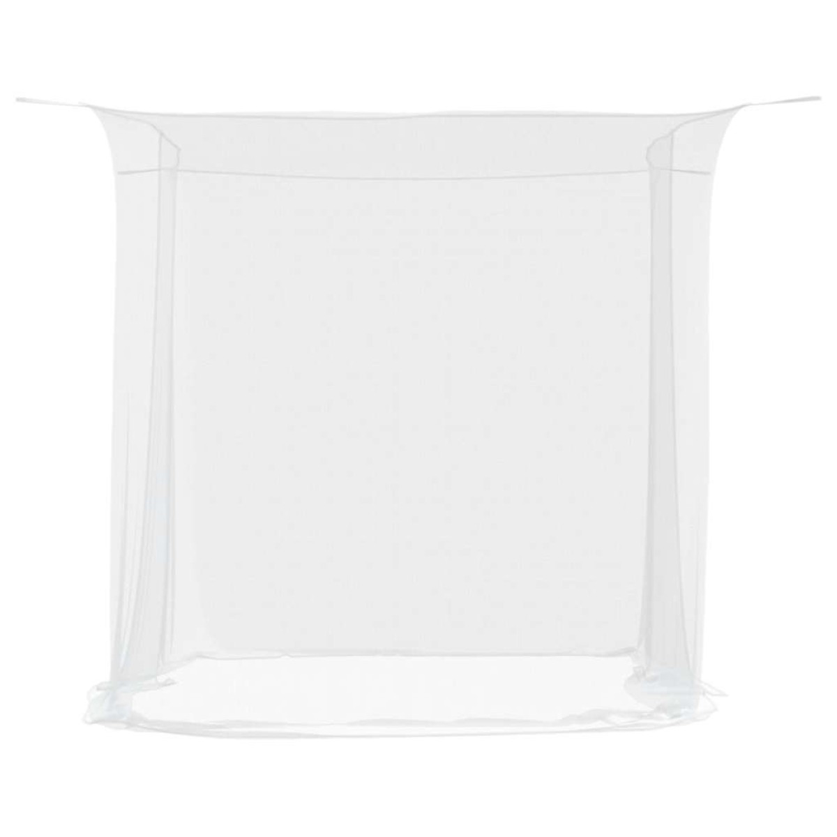 vidaXL Κουνουπιέρα Κρεμαστή 156 Λευκή 220x200x210 εκ. από Δίχτυ
