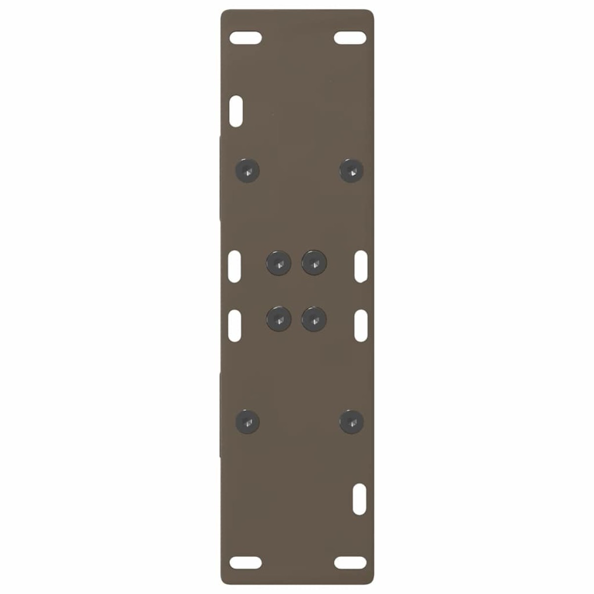 vidaXL Πόδια Τραπεζαρίας Σχήματος Α 2 τεμ. 60x(72-73) εκ. Ατσάλι
