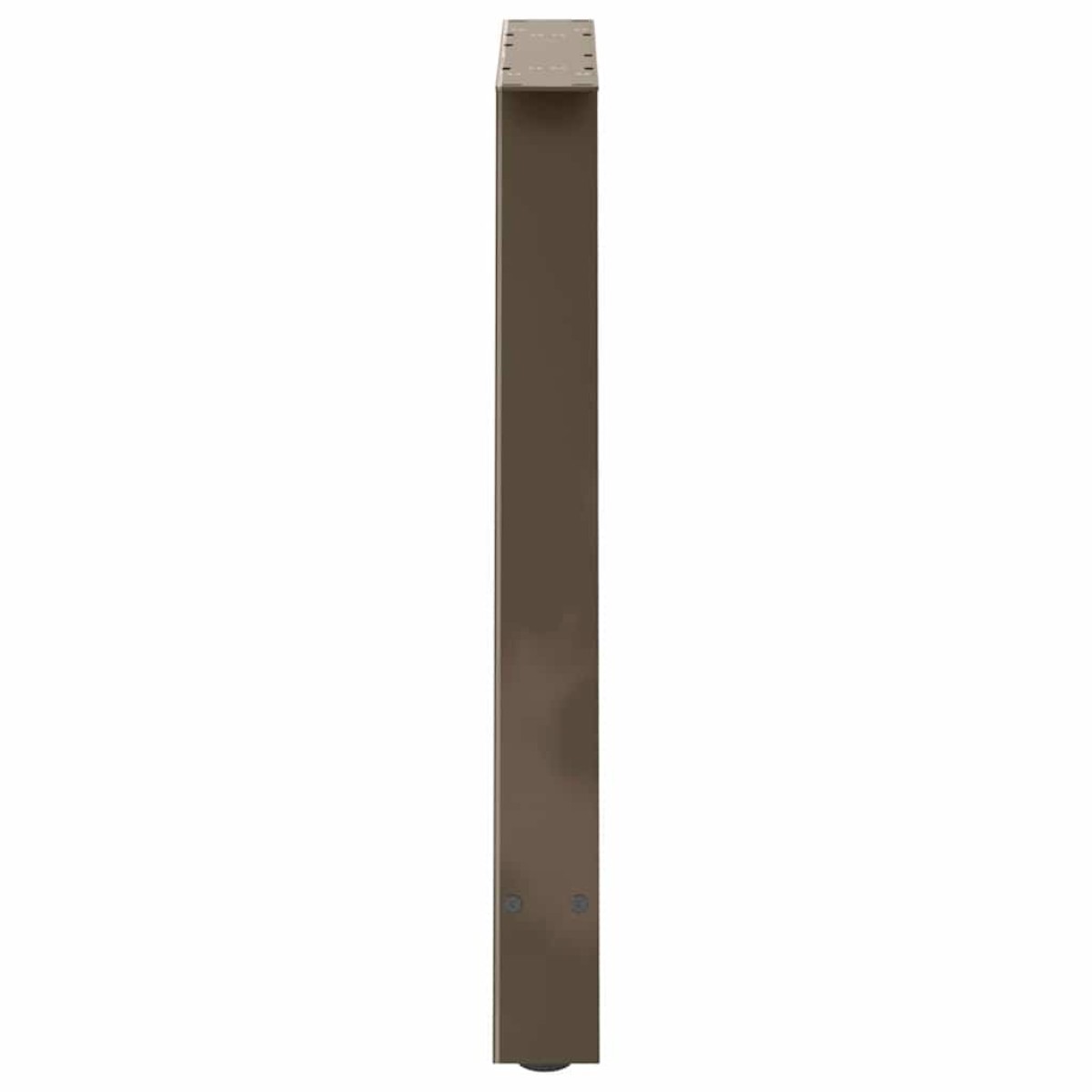 vidaXL Πόδια Τραπεζαρίας Σχήματος Α 2 τεμ. 70x(72-73) εκ. Ατσάλι
