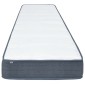 vidaXL Στρώμα Boxspring 190x90x20 εκ. μέτριας απαλότητας Υφασμάτινο