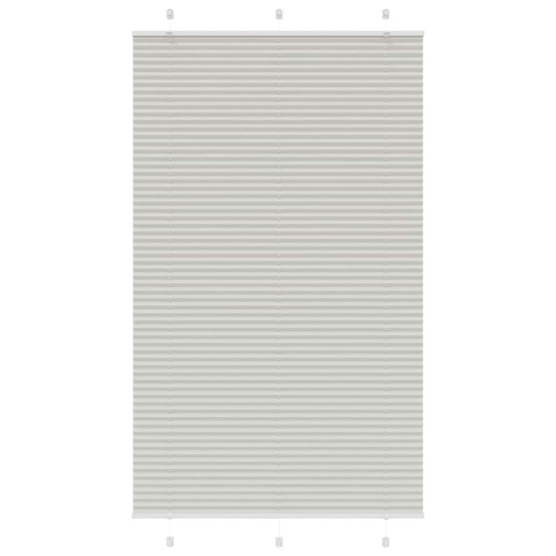 vidaXL Roller Blind Blackout ανοιχτό γκρι 115x200 cm Πλάτος υφάσματος