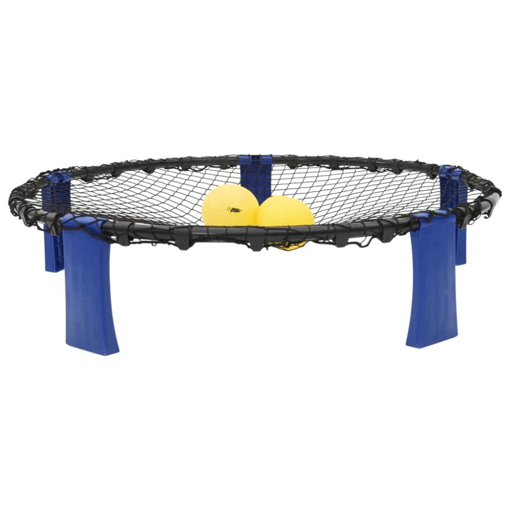 vidaXL Roundnet Σετ με 3 μπάλες και επιπλέον αντλία Ø90x20 εκ.