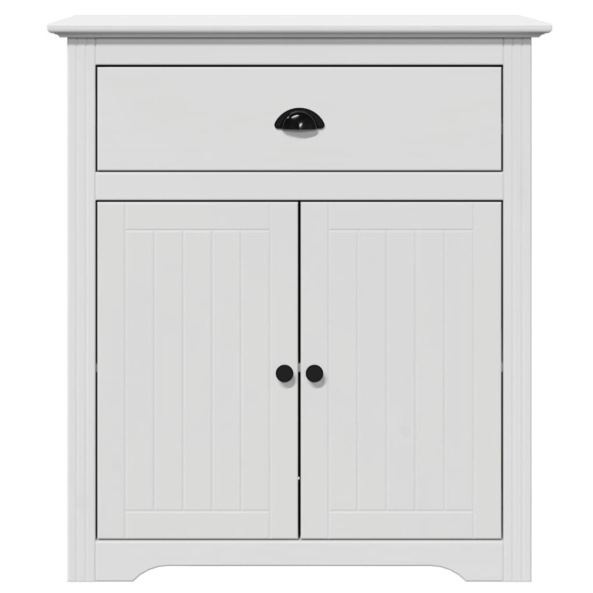 vidaXL Ντουλάπι διαδρόμου "BODO" Λευκό 80x35x90 cm