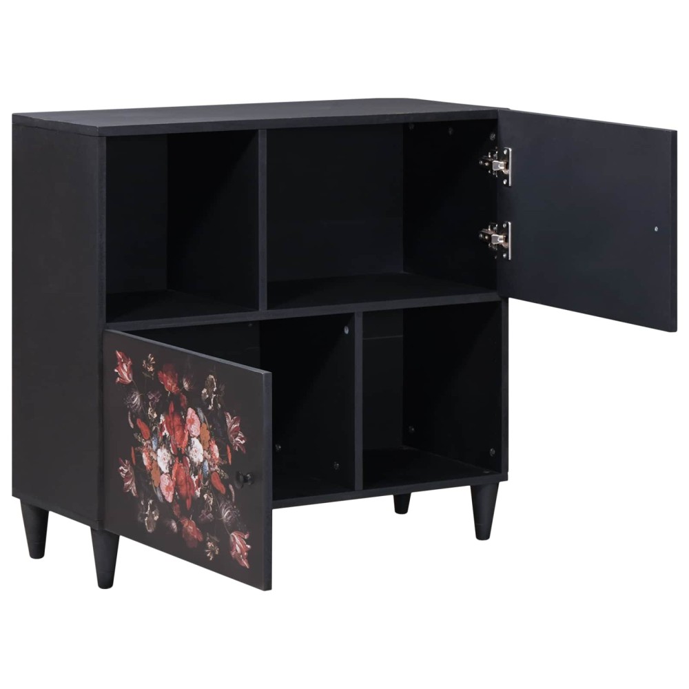 vidaXL Ντουλάπες Αποθήκευσης με αποθήκευση Πολύχρωμο 80 x 33,5 x 75 εκ