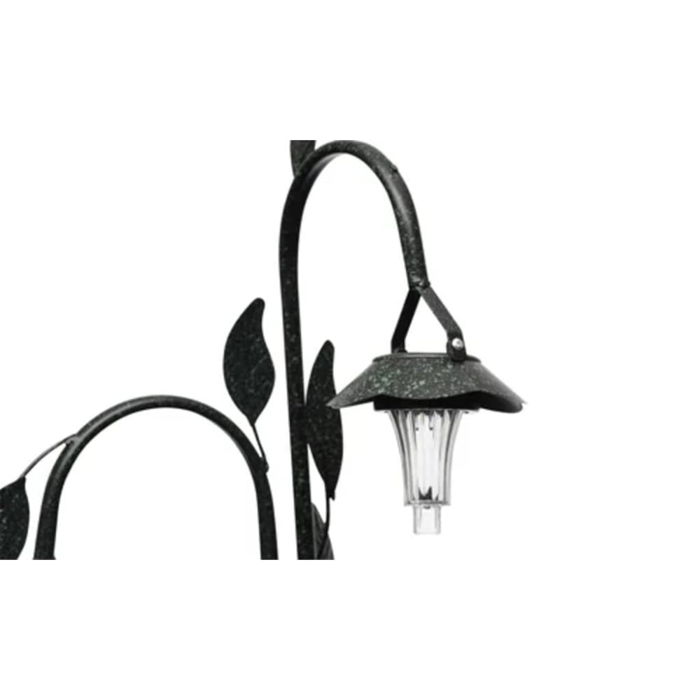 Ηλιακό φωτιστικό με LED και καλάθια για φυτά